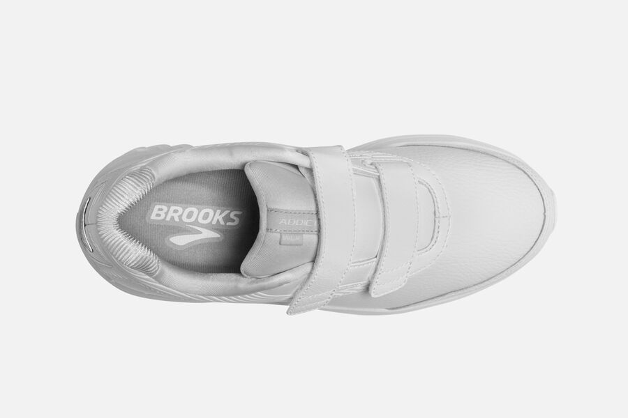 Brooks Addiction Walker V-Strap 2 Löparskor Dam - Vita - 7091-HLGYA